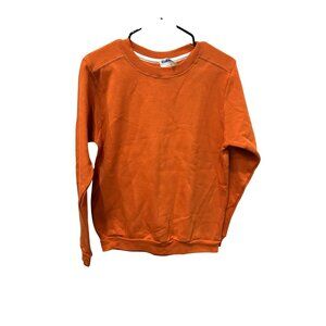 Anvil NEW Ladies Orange Crewneck Sweatshirt SZ Small